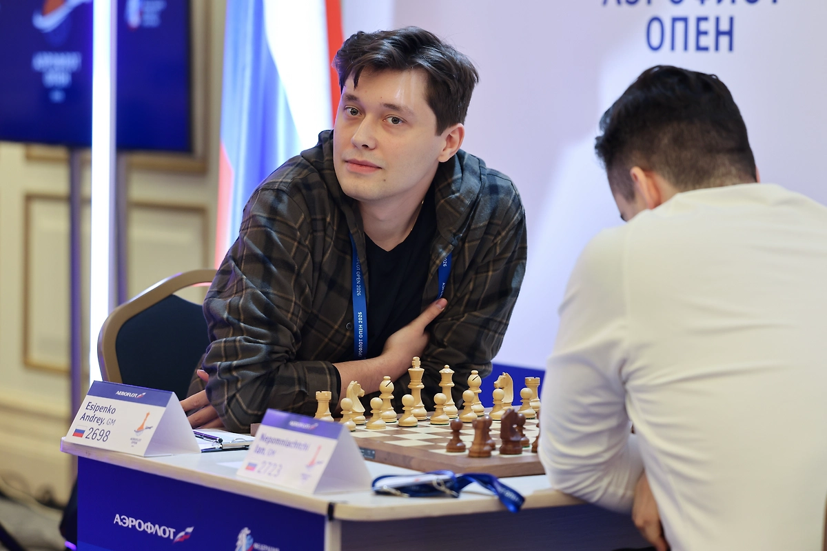 Андрей Есипенко впервые выиграл чемпионат России по шахматам