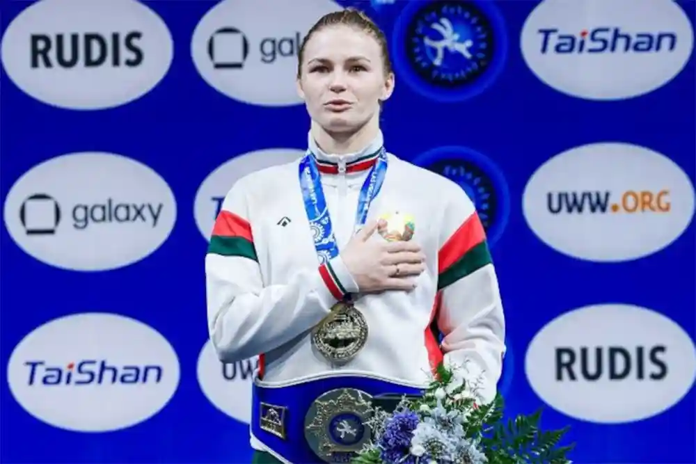 Арина Демченко победила на чемпионате мира по борьбе в США